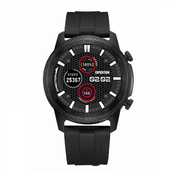 Expedition ESW001 Full Black MFRIPBA Smart Watch